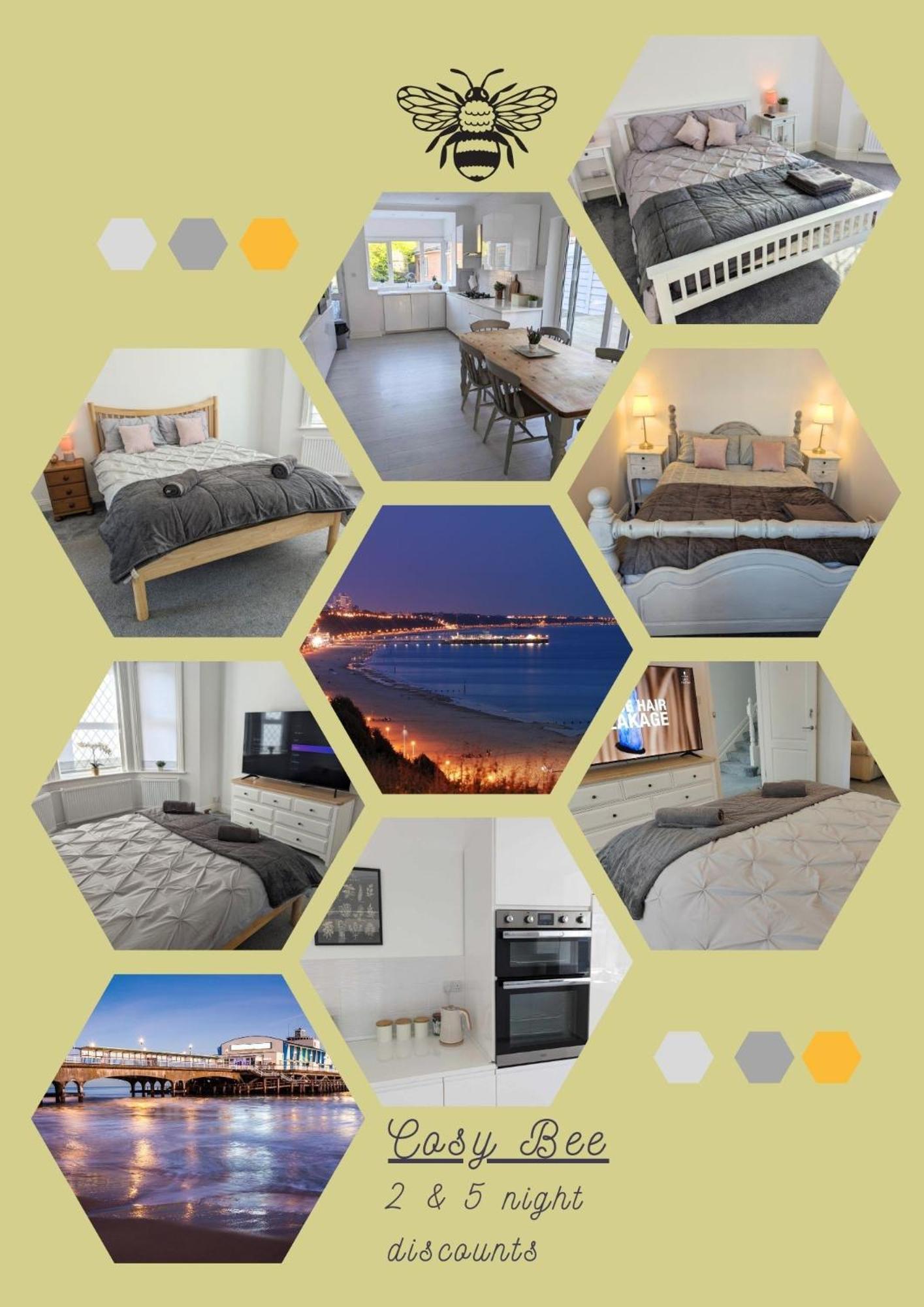 بورنماوث Cosy Bee And Apartment المظهر الخارجي الصورة
